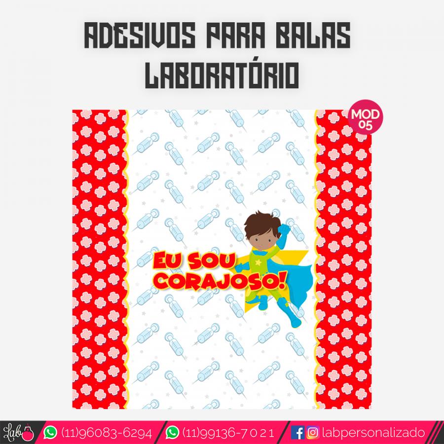 Adesivos para Balas - Artesã Adesivo couche 115 grs - Lab Personalizado