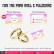 Mini Tag de Anel e Pulseira