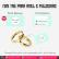 Mini Tag de Anel e Pulseira
