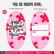 Tag de Roupa Oval Dia Das Mulheres 4,4 x 8,5 cm com furo