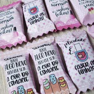 Adesivos para Balas - Manicure Adesivo couche 115 grs     